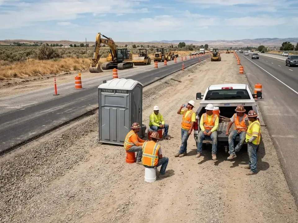 highway-road-construction-crew-007 — frequently asked questions, Porta Potty and Restroom Rentals in Mediapolis, IA